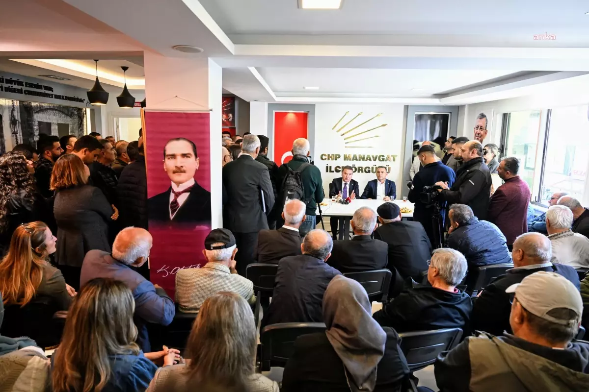 Başkan Böcek’ten Manavgat’a Proje Ziyareti