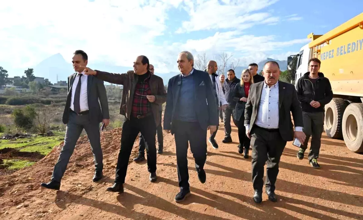 Kepez Belediyesi’nden Duraliler Mahallesi’ne Yeni Giriş Yolu