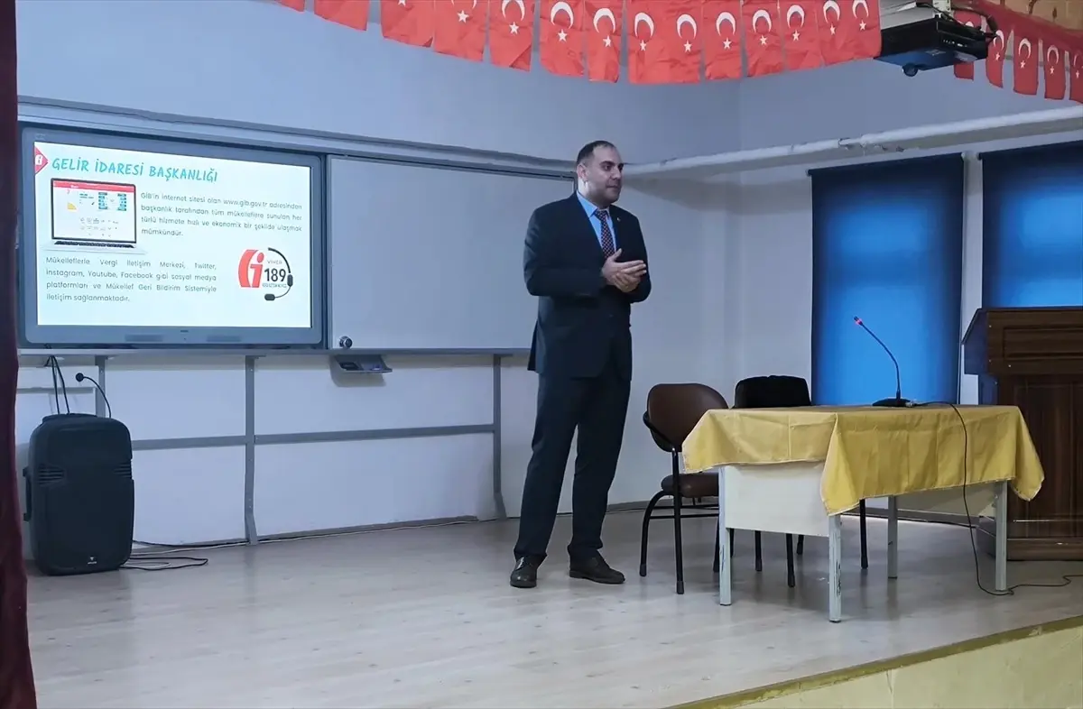 Sorgun’da öğrencilere vergi bilinci eğitimi verildi