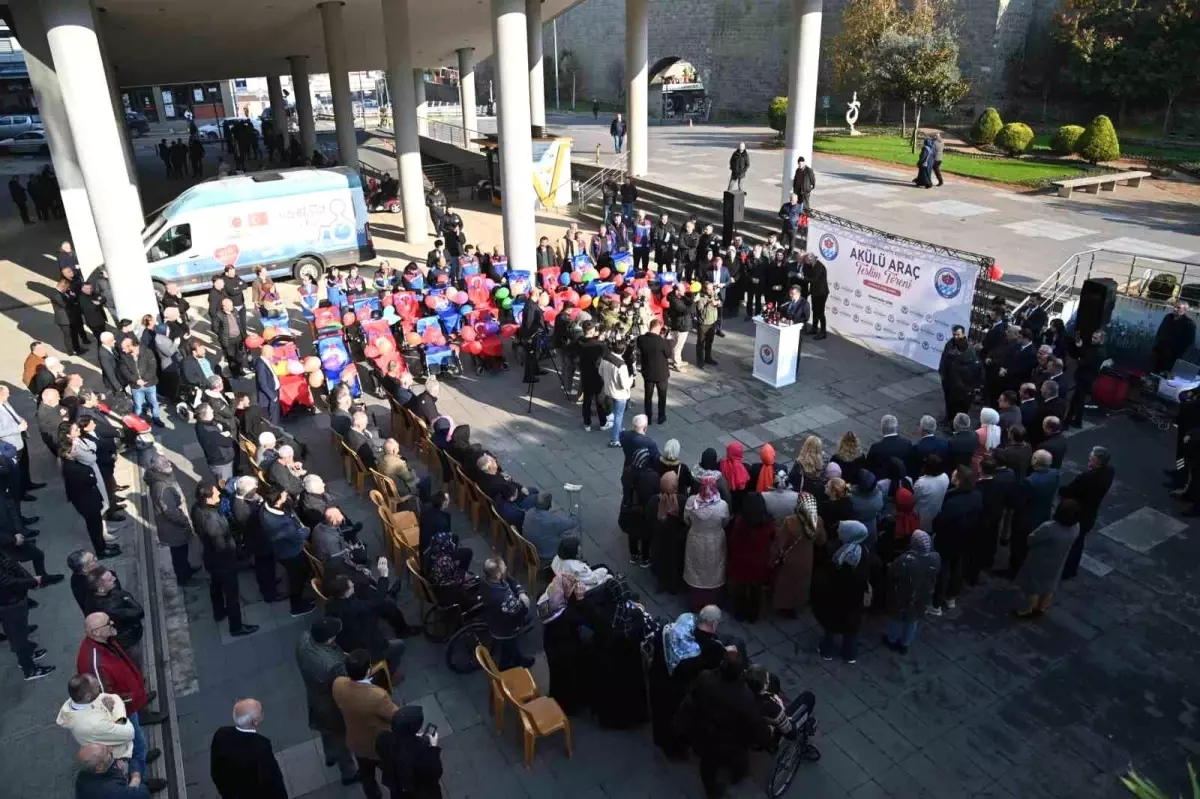 Trabzon’da Engelli Bireylere 114 Akülü Araç Dağıtımı Yapıldı