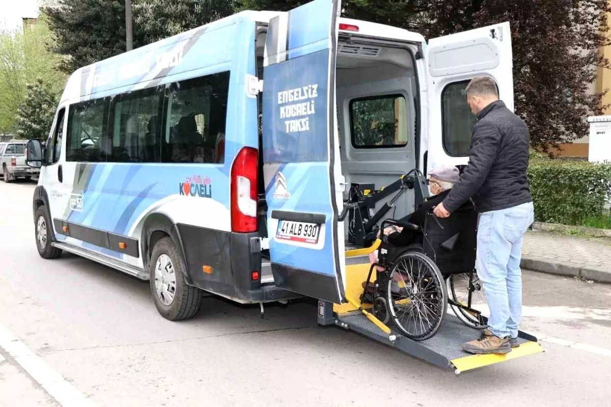 Kocaeli’de Engelsiz Taksi Projesi 38 Bin Kişiye Ulaşarak Başarıya İmza Attı