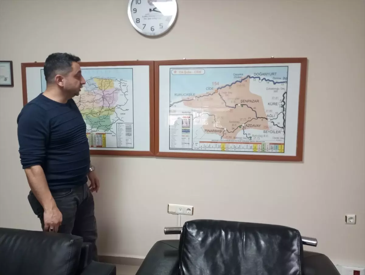 Cide’de Altyapı ve Spor İşbirliği