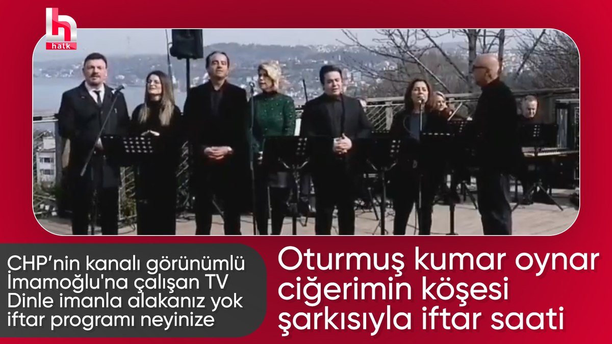 Halk TV’de düzenlenen Ramazan programı gündem oldu