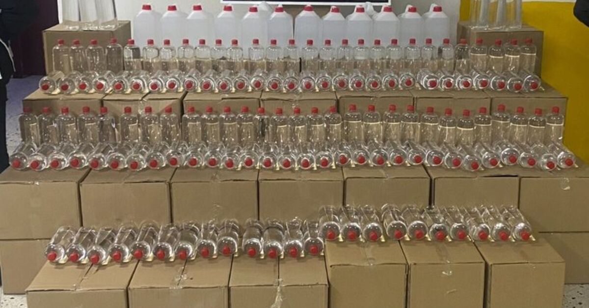 Sinop’ta kaçak ve sahte alkol operasyonu