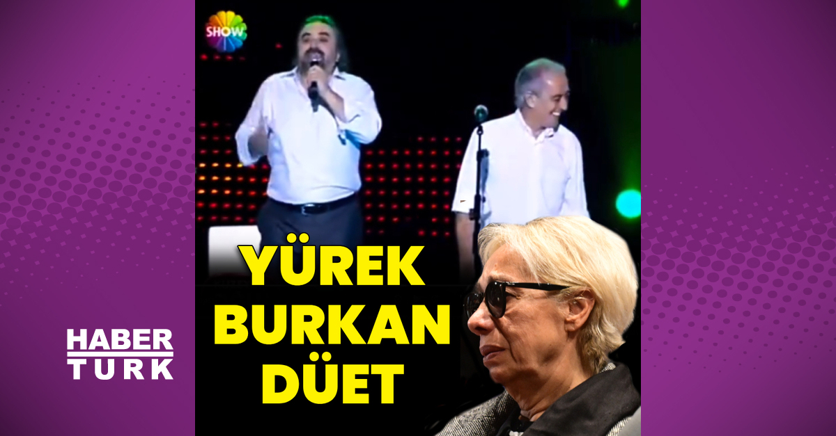 Volkan Konak ve Edip Akbayram’ın düeti yürekleri burktu